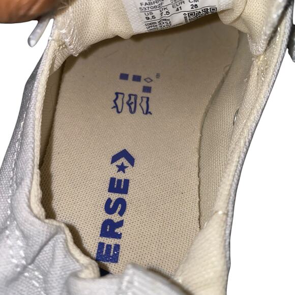 Converse Chuck Taylor All Star Shoreline Woman's Slip-On Sneaker Grey Size 9.5 - Picture 8 of 11